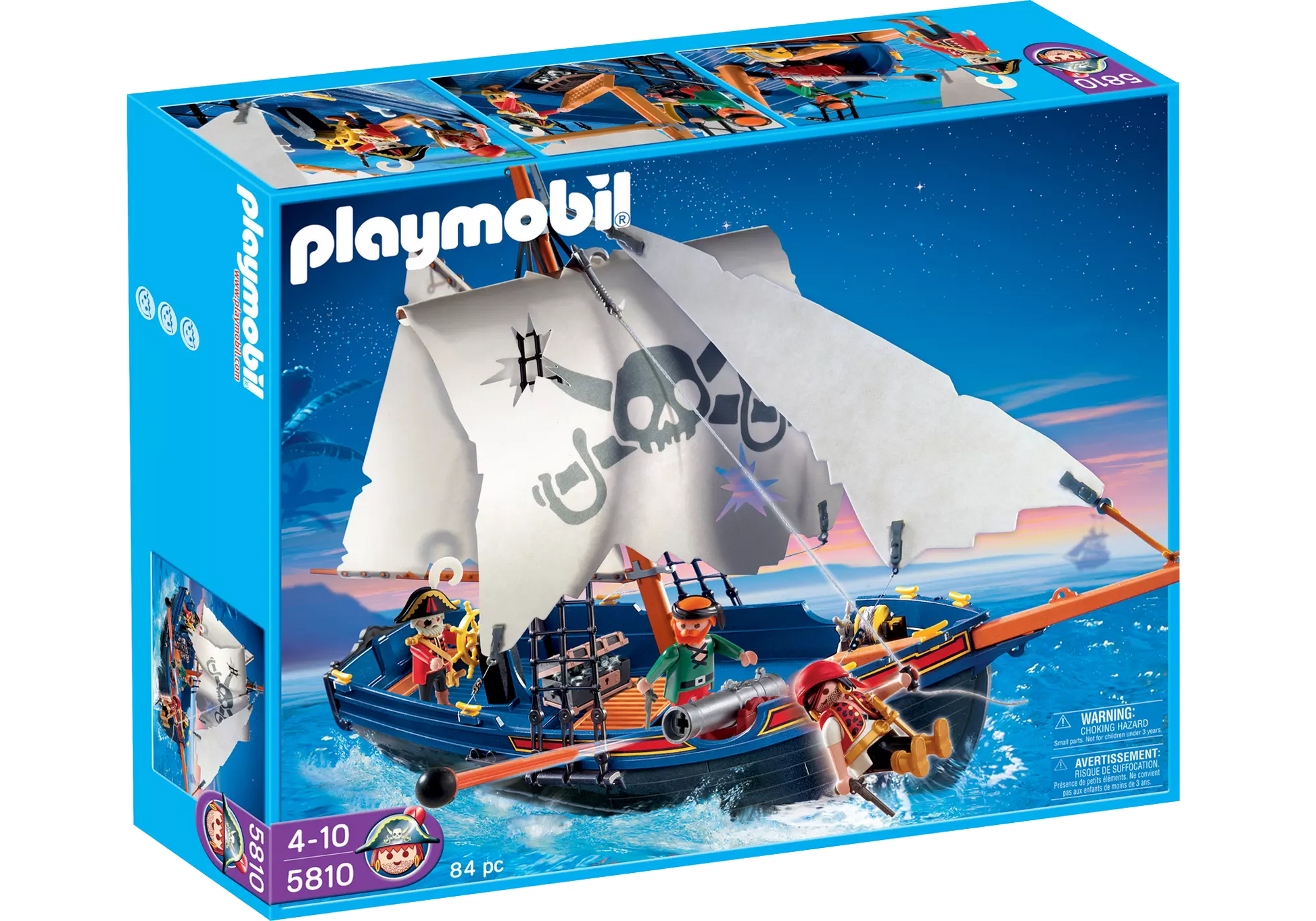 Playmobil 5810 Pirates Korsarensegler - plegobil
