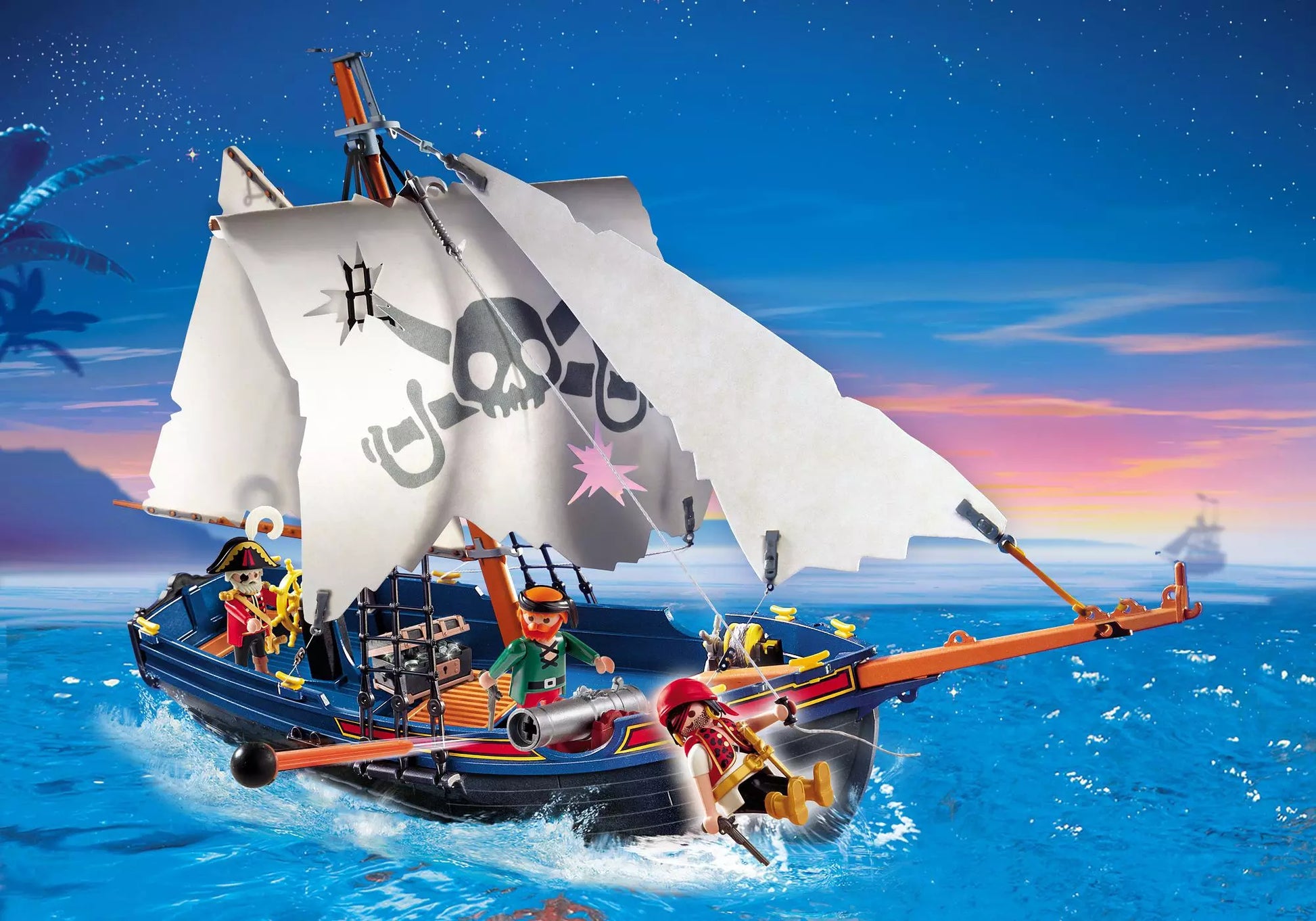 Playmobil 5810 Pirates Korsarensegler - plegobil