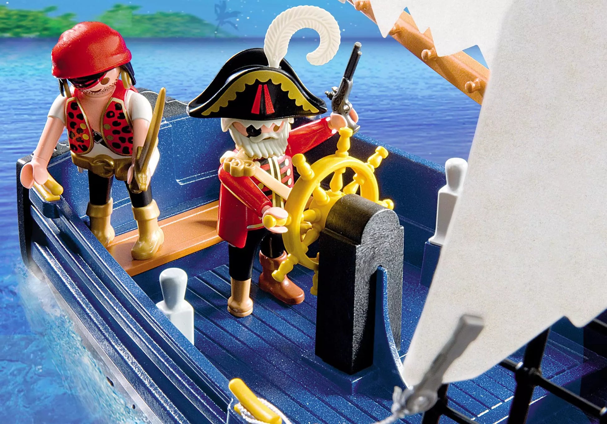 Playmobil 5810 Pirates Korsarensegler - plegobil