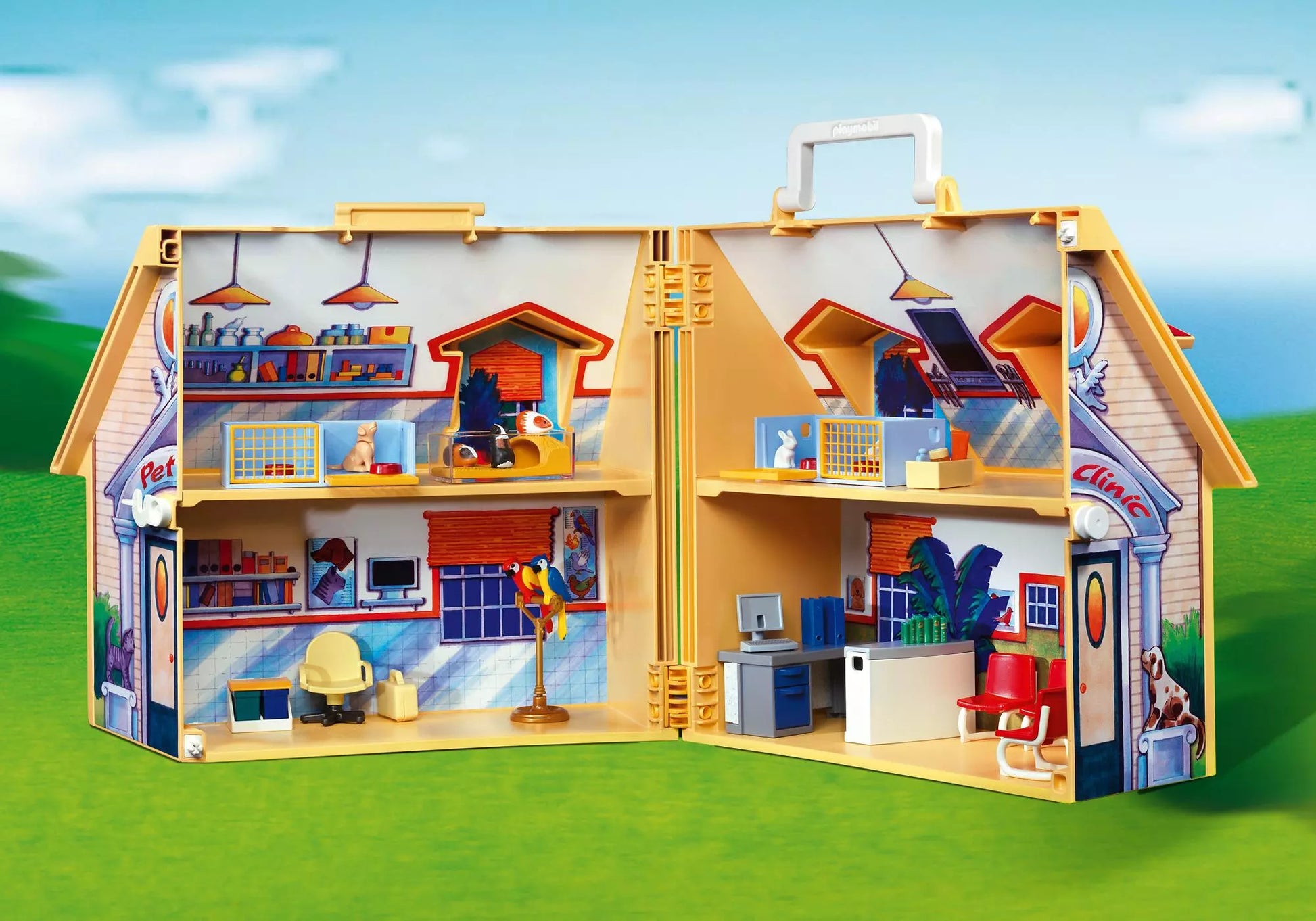 Playmobil 5870 City Life Mitnehm Tierklinik - plegobil