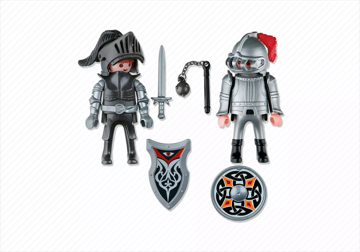 Playmobil 5886 Sammlerstück Knights DuoPack Eiserne Ritter - plegobil