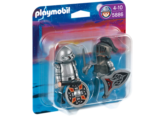 Playmobil 5886 Sammlerstück Knights DuoPack Eiserne Ritter - plegobil