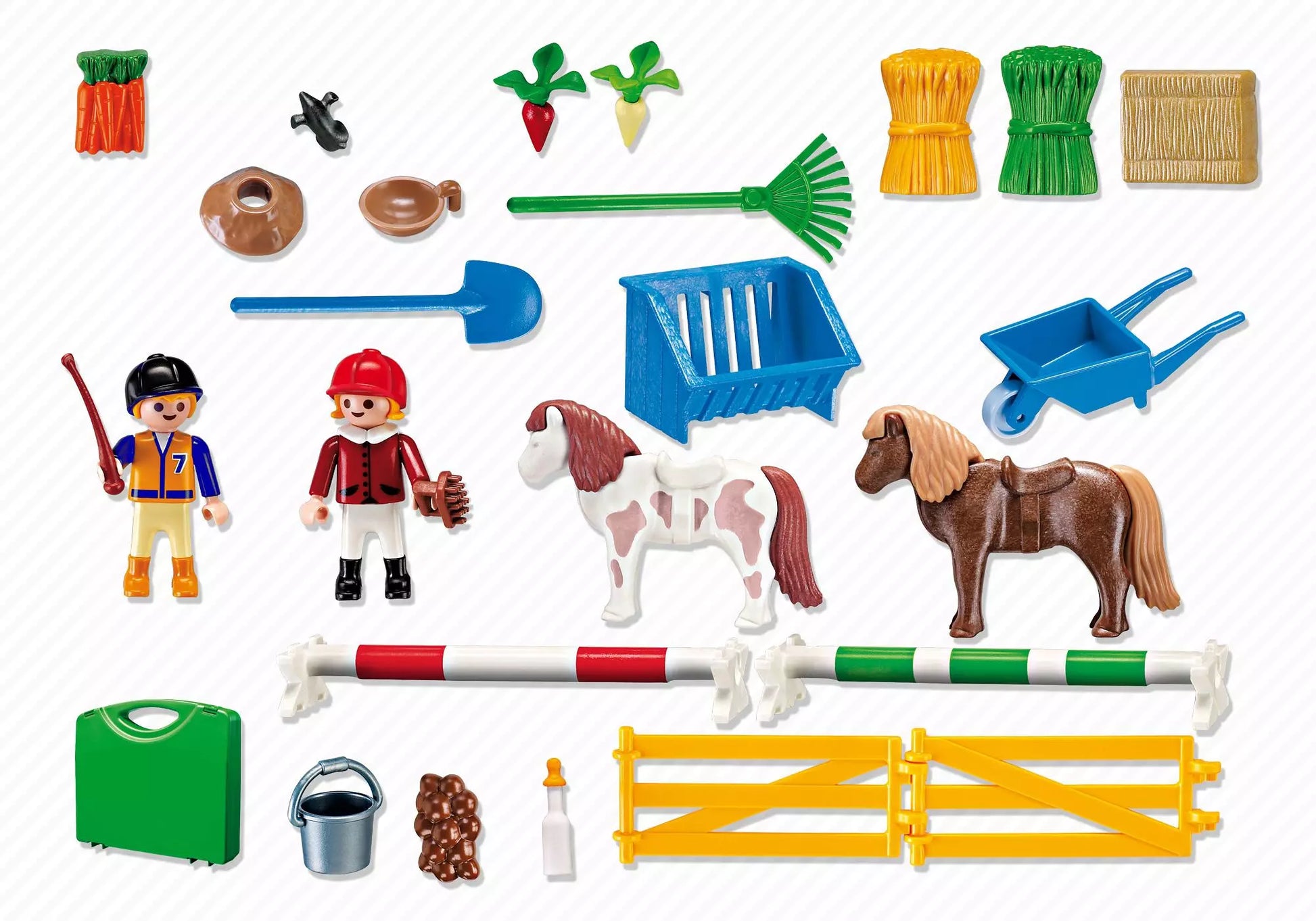 Playmobil 5893 Carry Case Pony Farm - plegobil