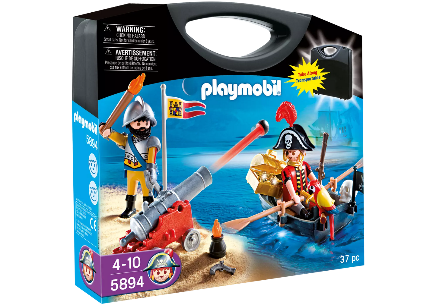 Playmobil 5894 Carry Case Piraten - plegobil