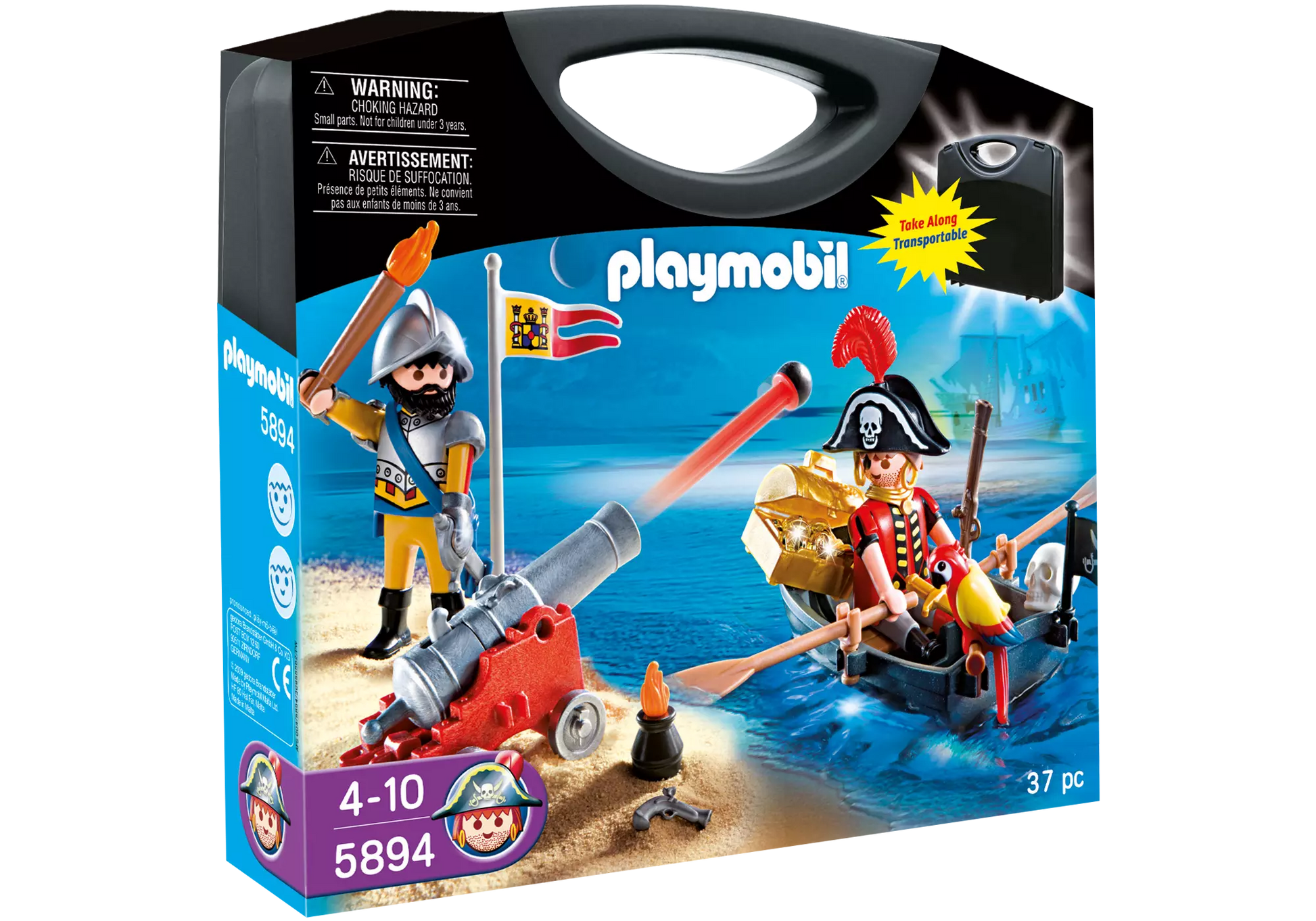 Playmobil 5894 Carry Case Piraten - plegobil