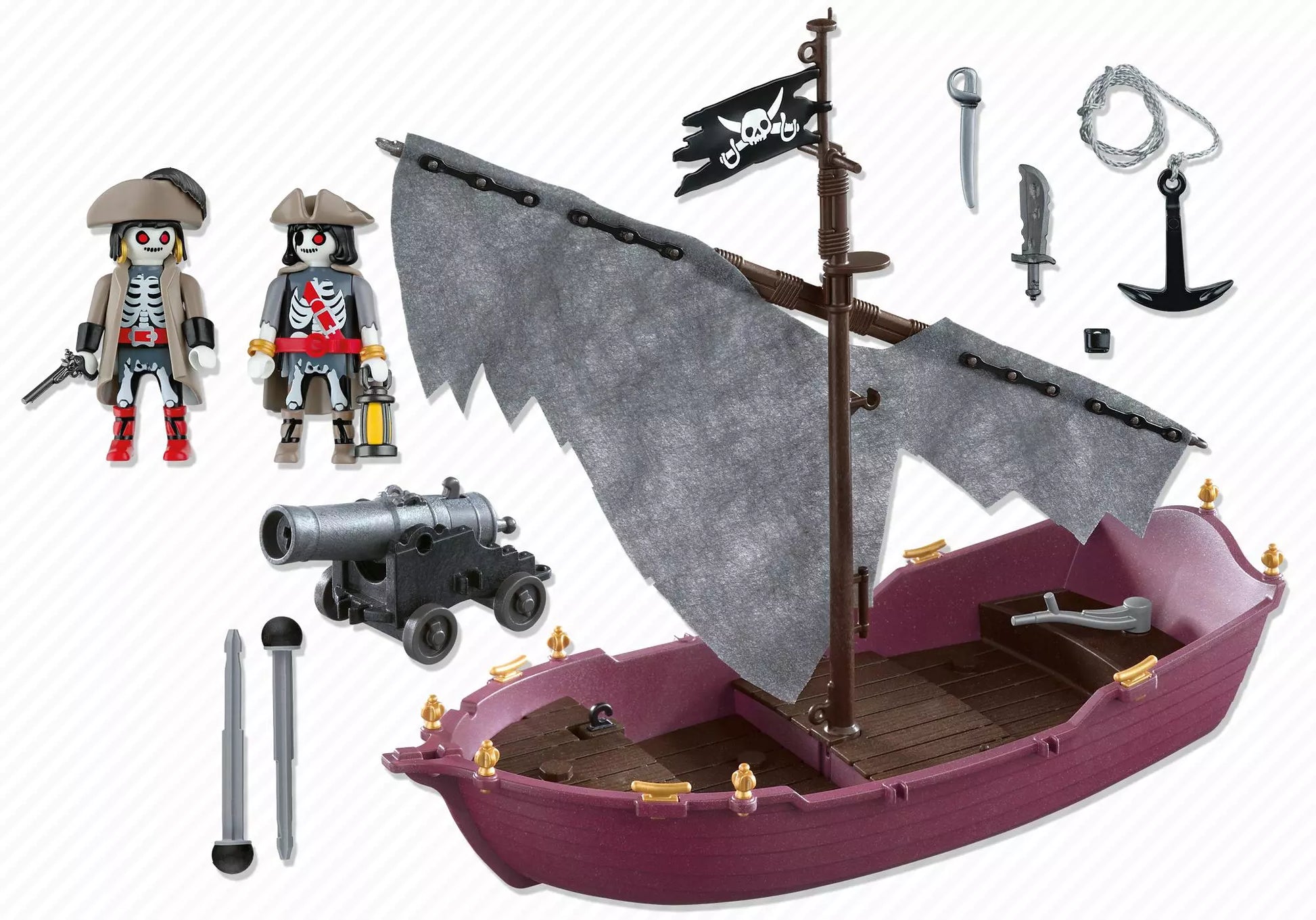 Playmobil 5901 Pirates Geisterschiff mit Besatzung - plegobil