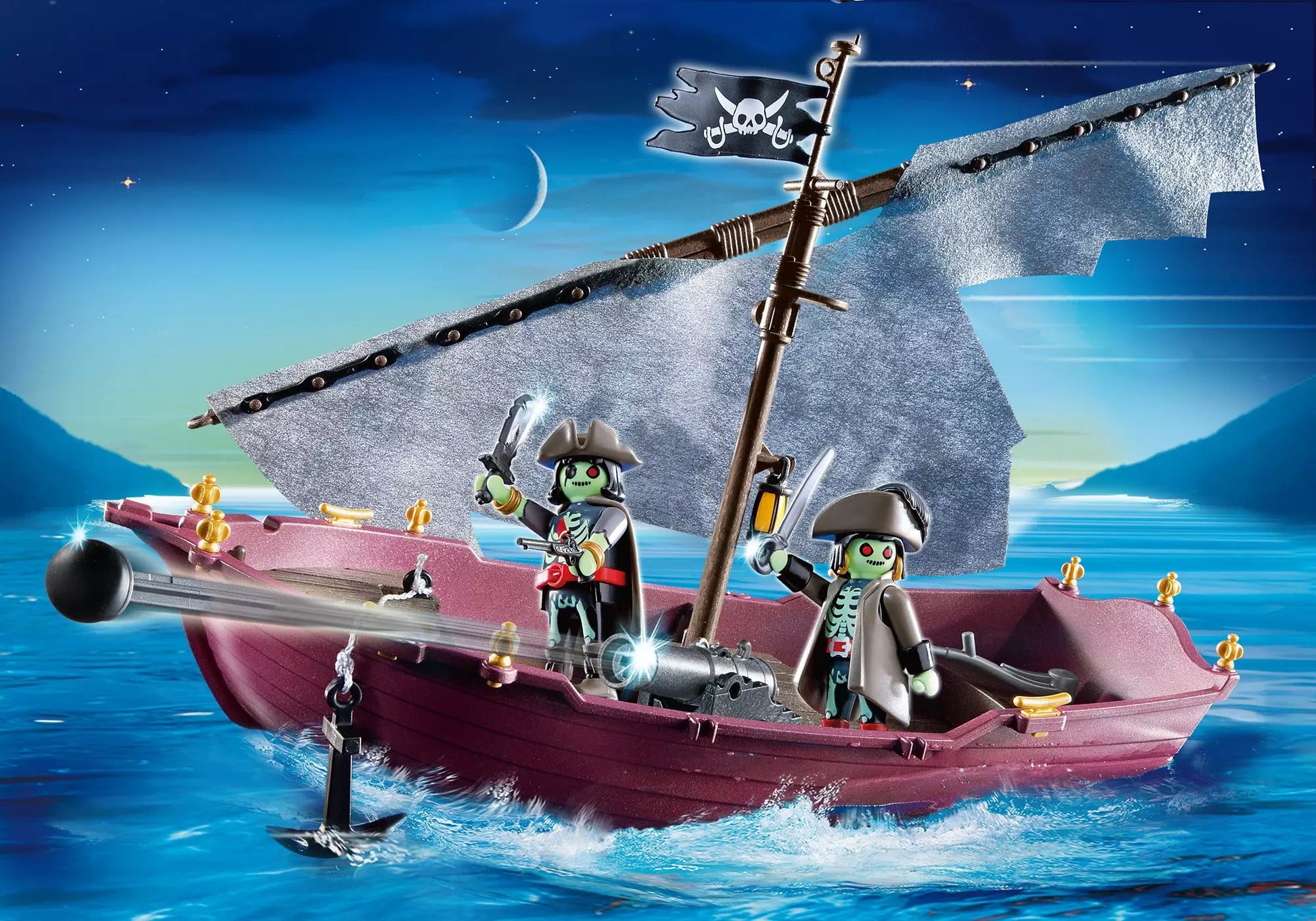 Playmobil 5901 Pirates Geisterschiff mit Besatzung - plegobil