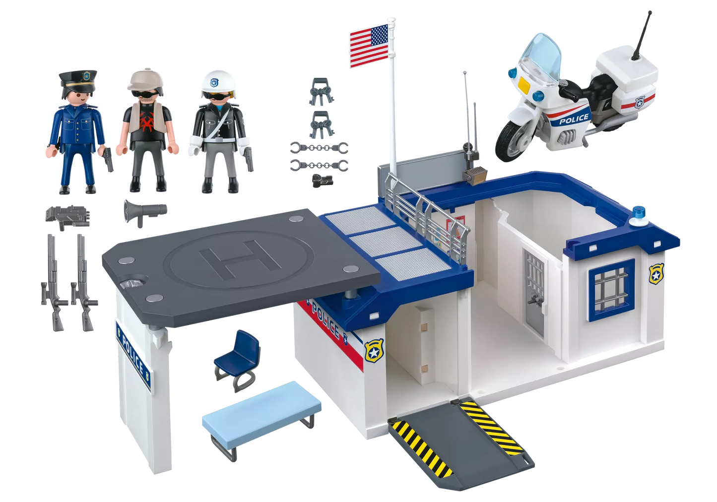 Playmobil 5917 City Action Mitnehm Polizeistation - plegobil
