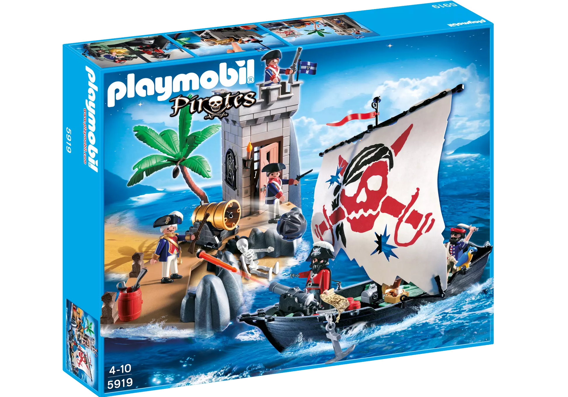 Playmobil 5919 Pirates Piratenangriff auf die Soldatenbastion - plegobil