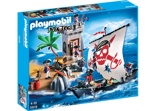 Playmobil 5919 Pirates Piratenangriff auf die Soldatenbastion - plegobil