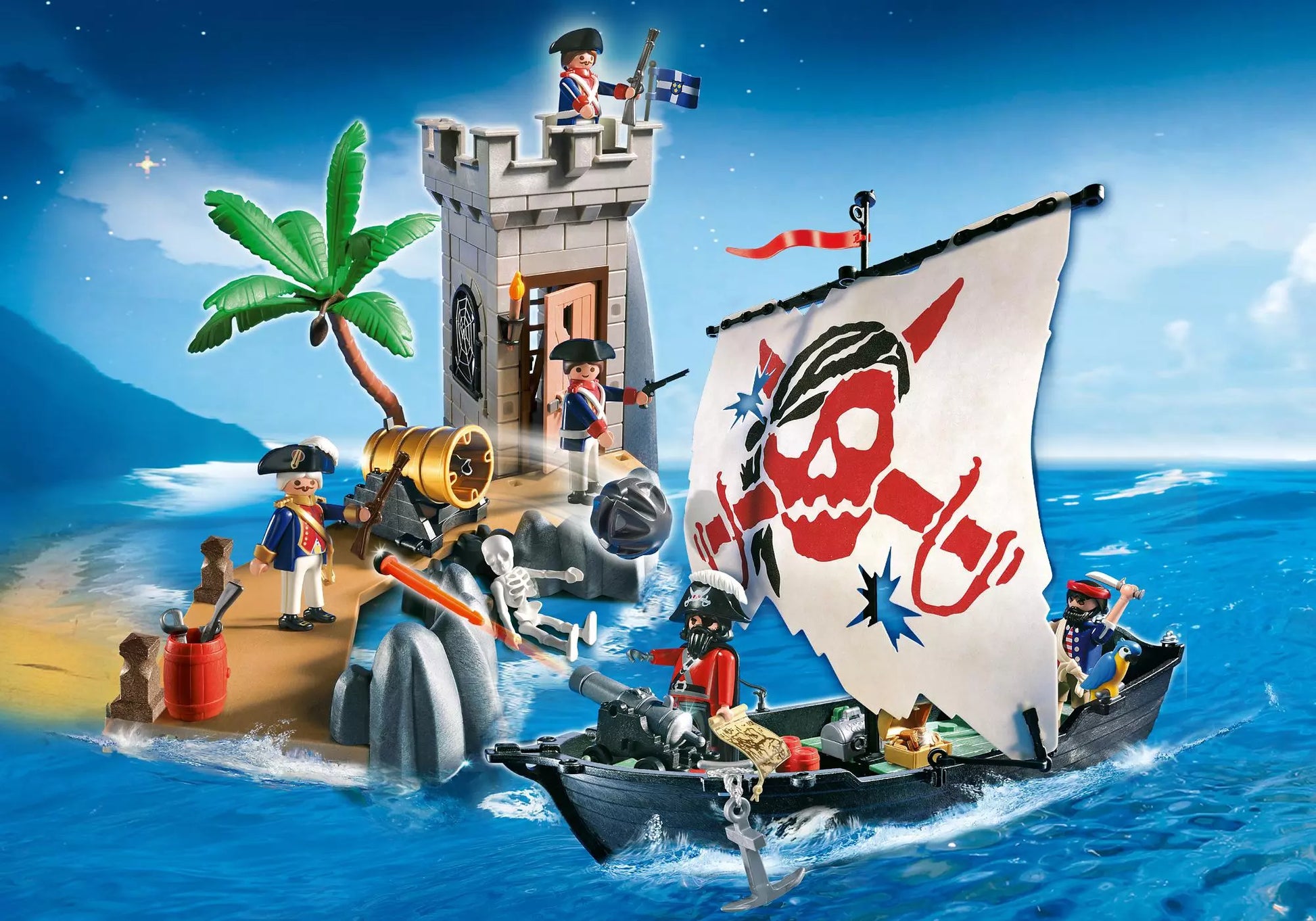 Playmobil 5919 Pirates Piratenangriff auf die Soldatenbastion - plegobil