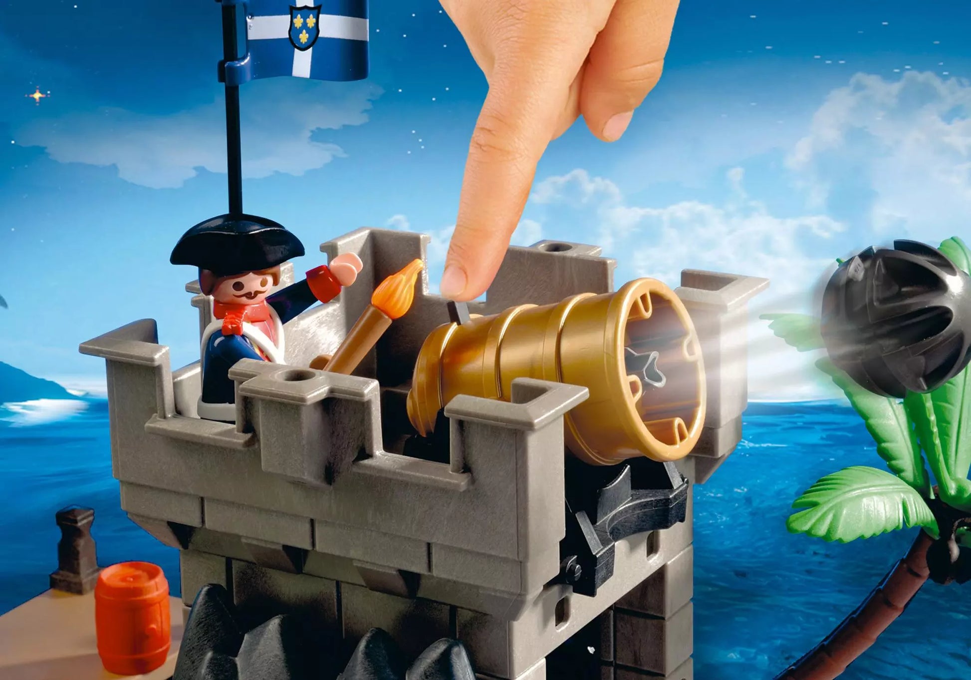 Playmobil 5919 Pirates Piratenangriff auf die Soldatenbastion - plegobil