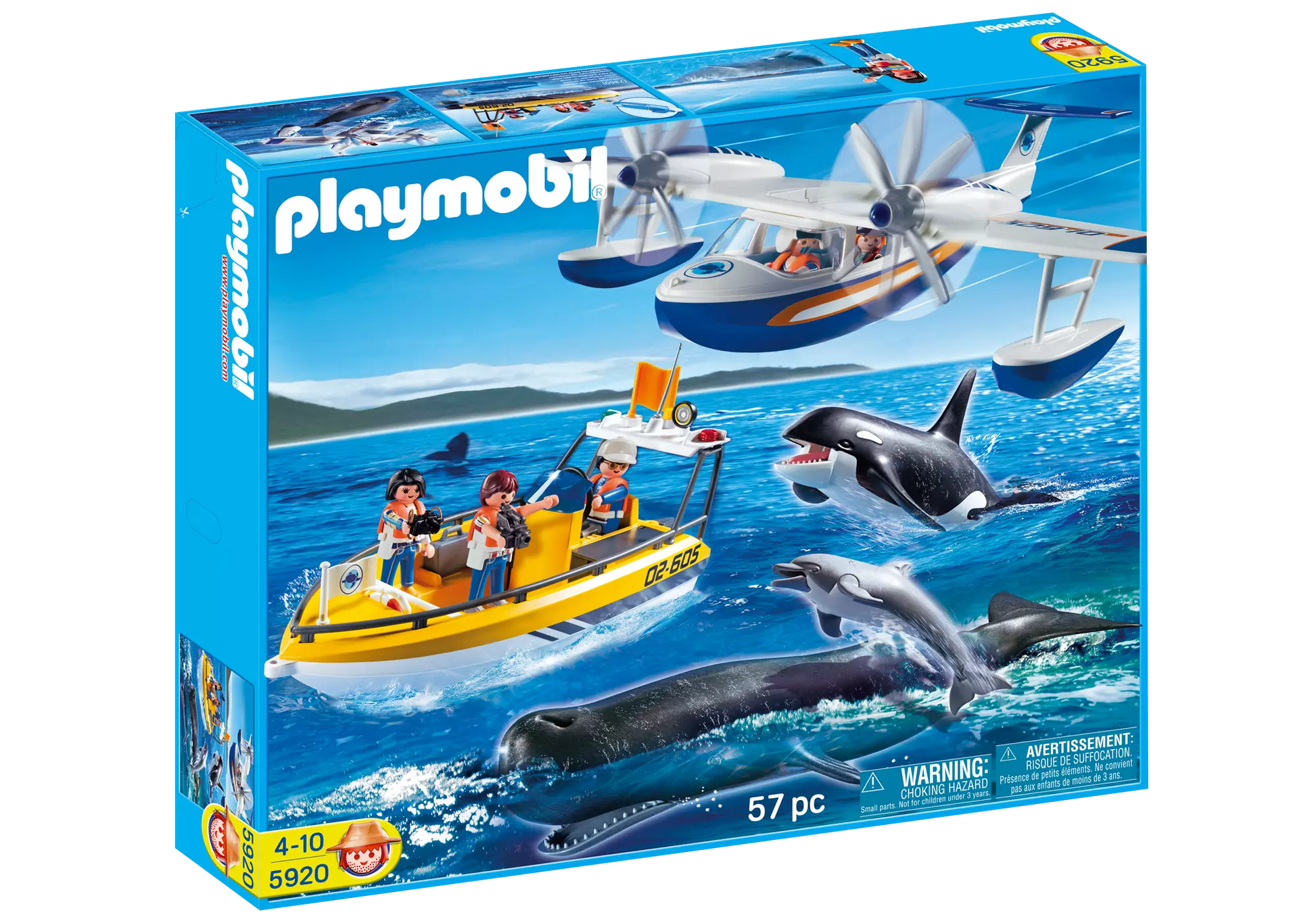 Playmobil 5920 Walbeobachtung Meeres-Expedition - plegobil