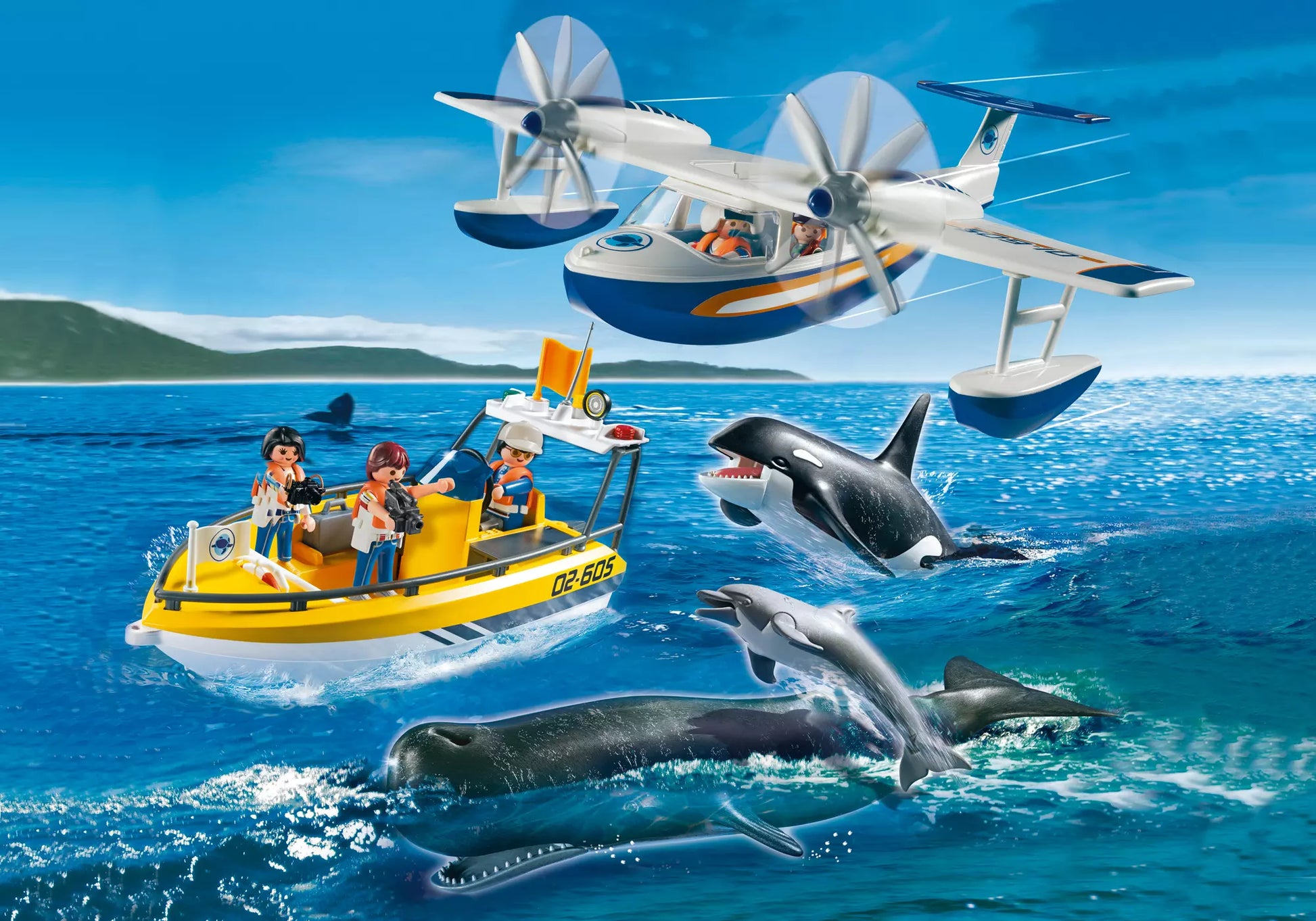 Playmobil 5920 Walbeobachtung Meeres-Expedition - plegobil