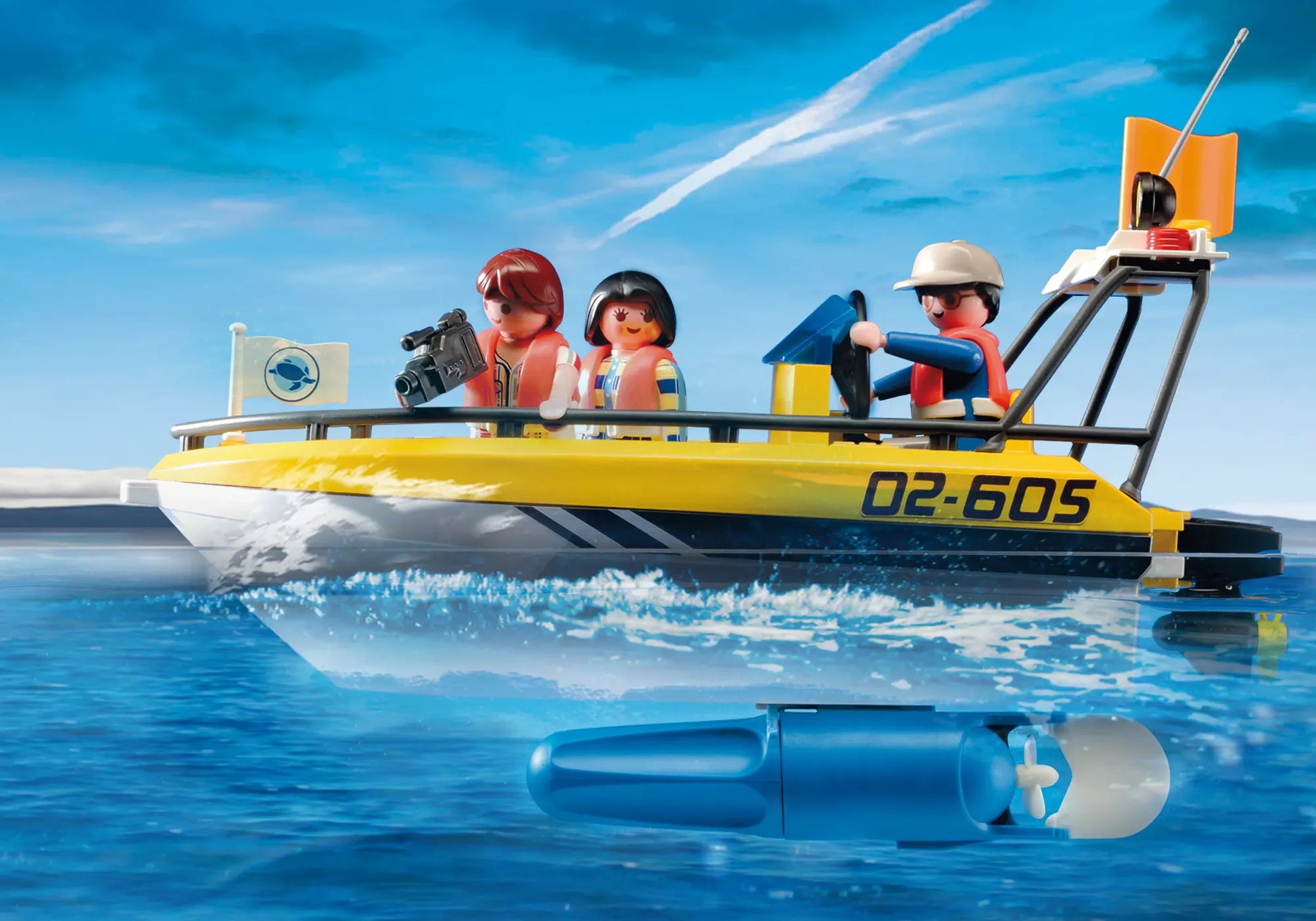 Playmobil 5920 Walbeobachtung Meeres-Expedition - plegobil