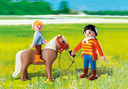 Playmobil 5934 DuoPack Ponyreiterin und Mutter - plegobil