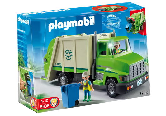 Playmobil 5938 Amerikanischer Recycling Truck - plegobil