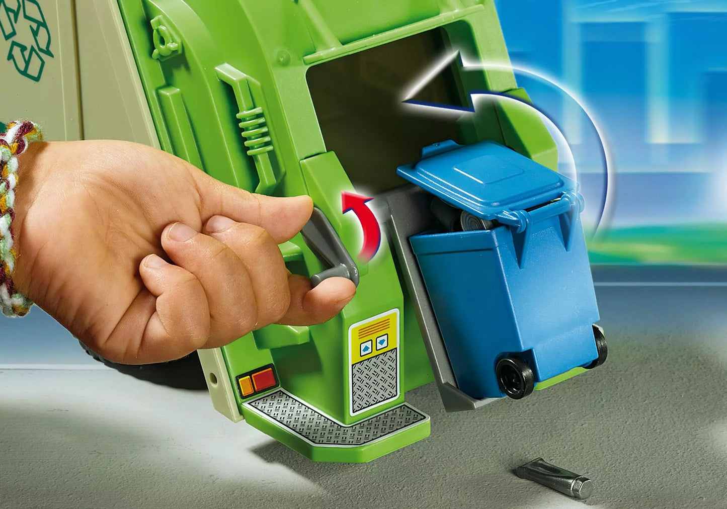 Playmobil 5938 Amerikanischer Recycling Truck - plegobil