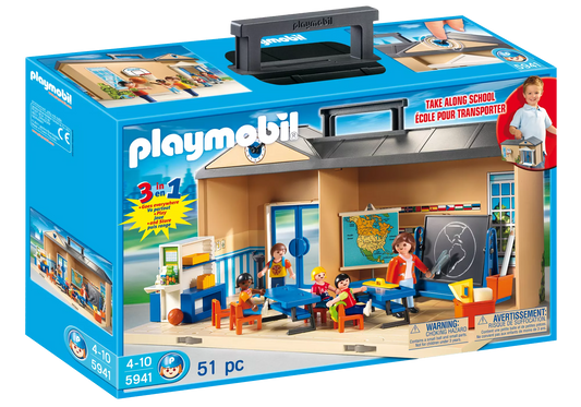 Playmobil 5941 City Life Meine Schule zum Mitnehmen - plegobil