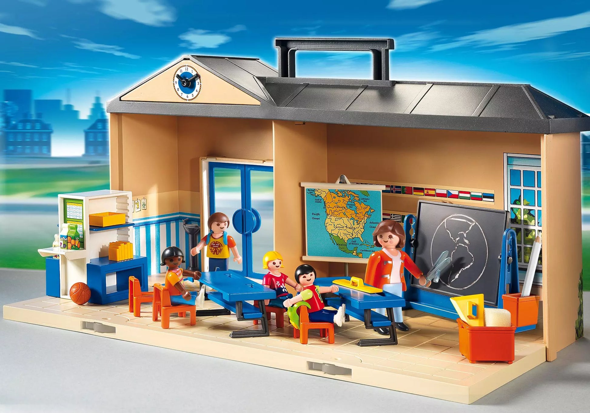 Playmobil 5941 City Life Meine Schule zum Mitnehmen - plegobil