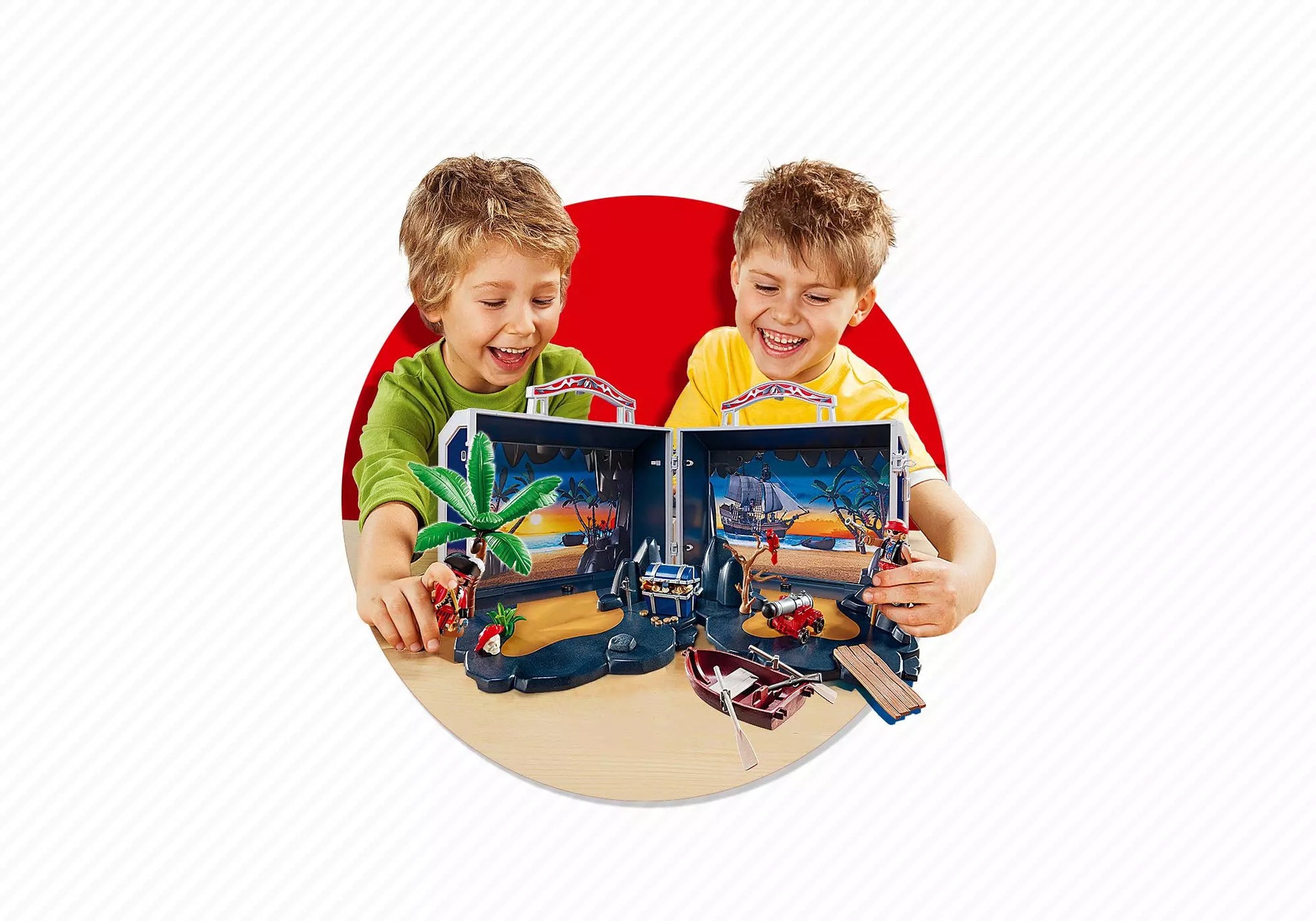 Playmobil 5947 Pirates Aufklapp Spiel Box Piratenschatz - plegobil