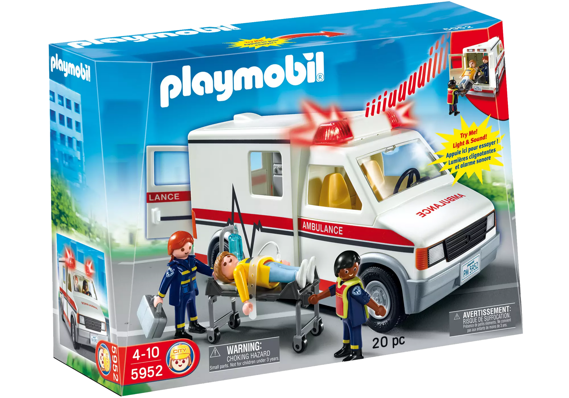 Playmobil 5952 Rettungsambulanz - plegobil