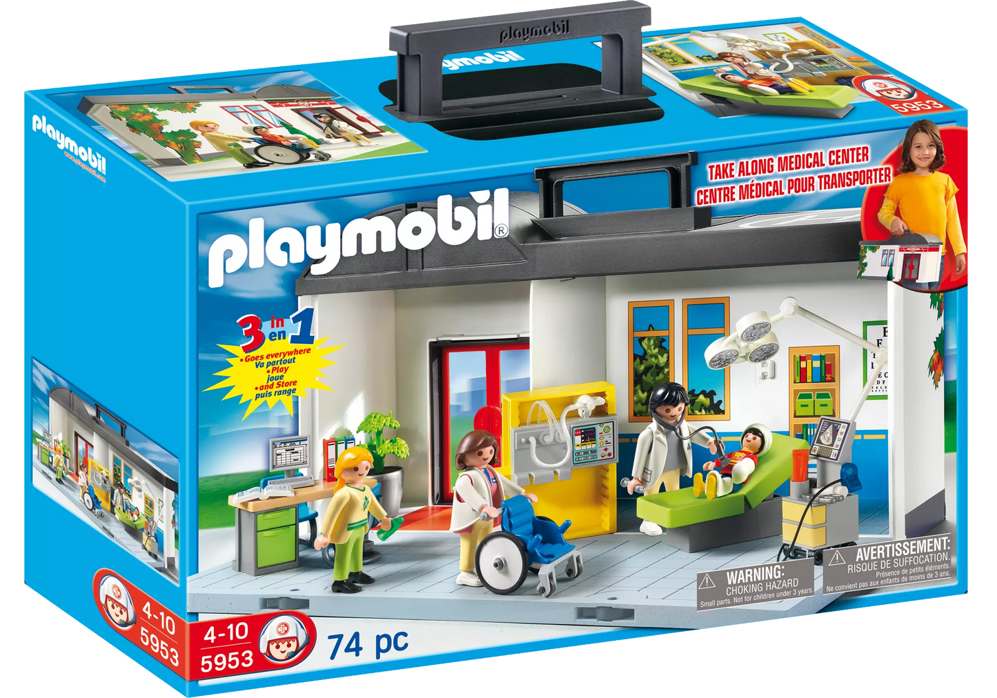 Playmobil 5953 City Life Mitnehm Krankenhaus - plegobil