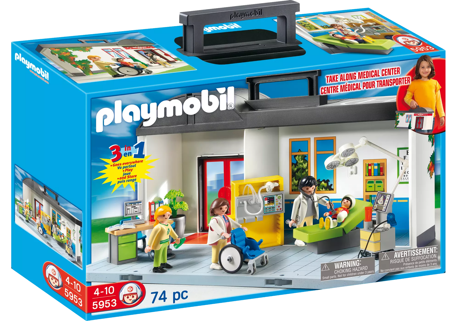 Playmobil 5953 City Life Mitnehm Krankenhaus - plegobil