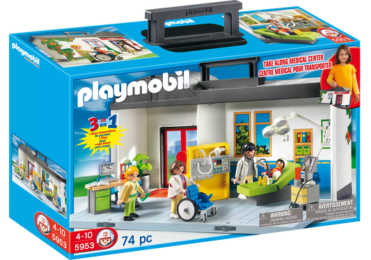 Playmobil 5953 City Life Mitnehm Krankenhaus - plegobil
