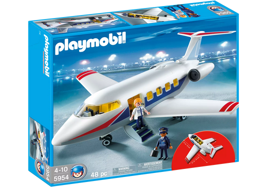 Playmobil 5954 City Action Passagierflugzeug - plegobil
