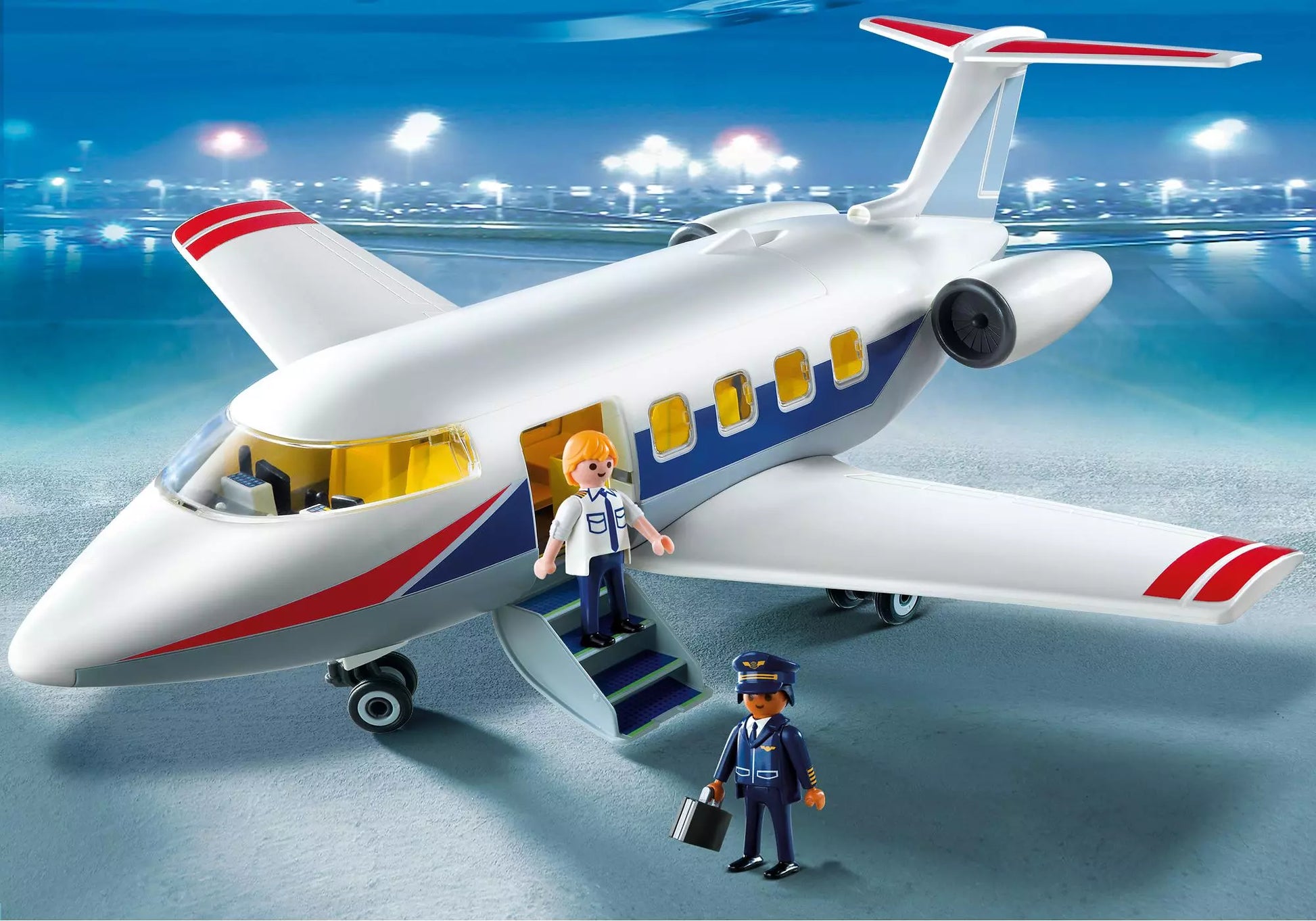 Playmobil 5954 City Action Passagierflugzeug - plegobil