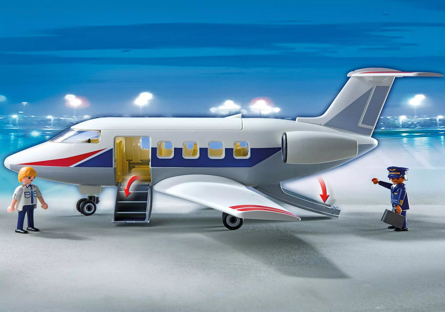 Playmobil 5954 City Action Passagierflugzeug - plegobil