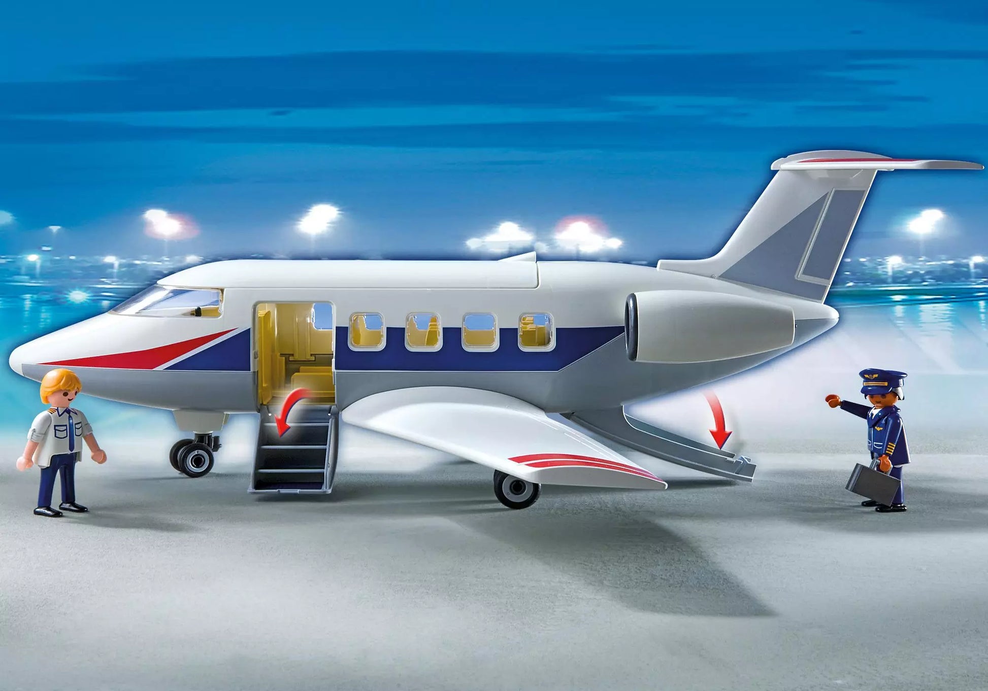 Playmobil 5954 City Action Passagierflugzeug - plegobil