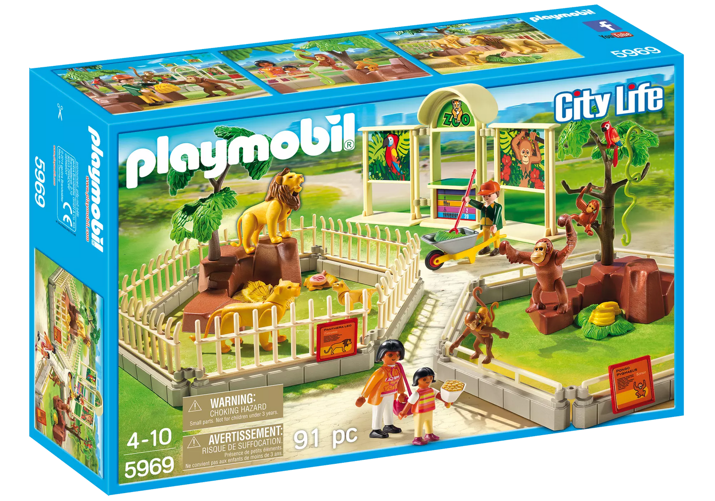Playmobil 5969 City Life Großer Zoo - plegobil