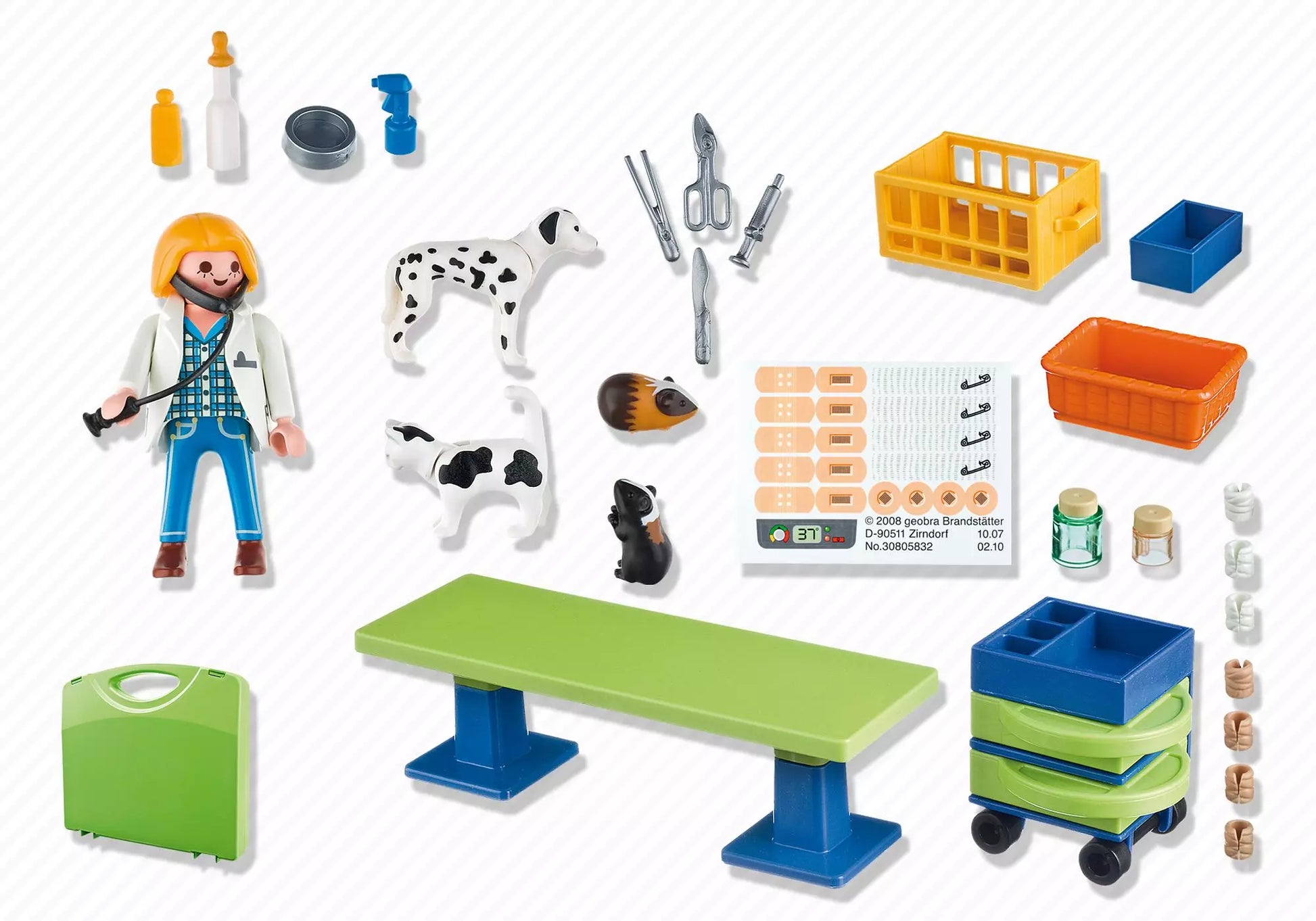 Playmobil 5970 City Life Carry Case Tierarzt und Tiere - plegobil