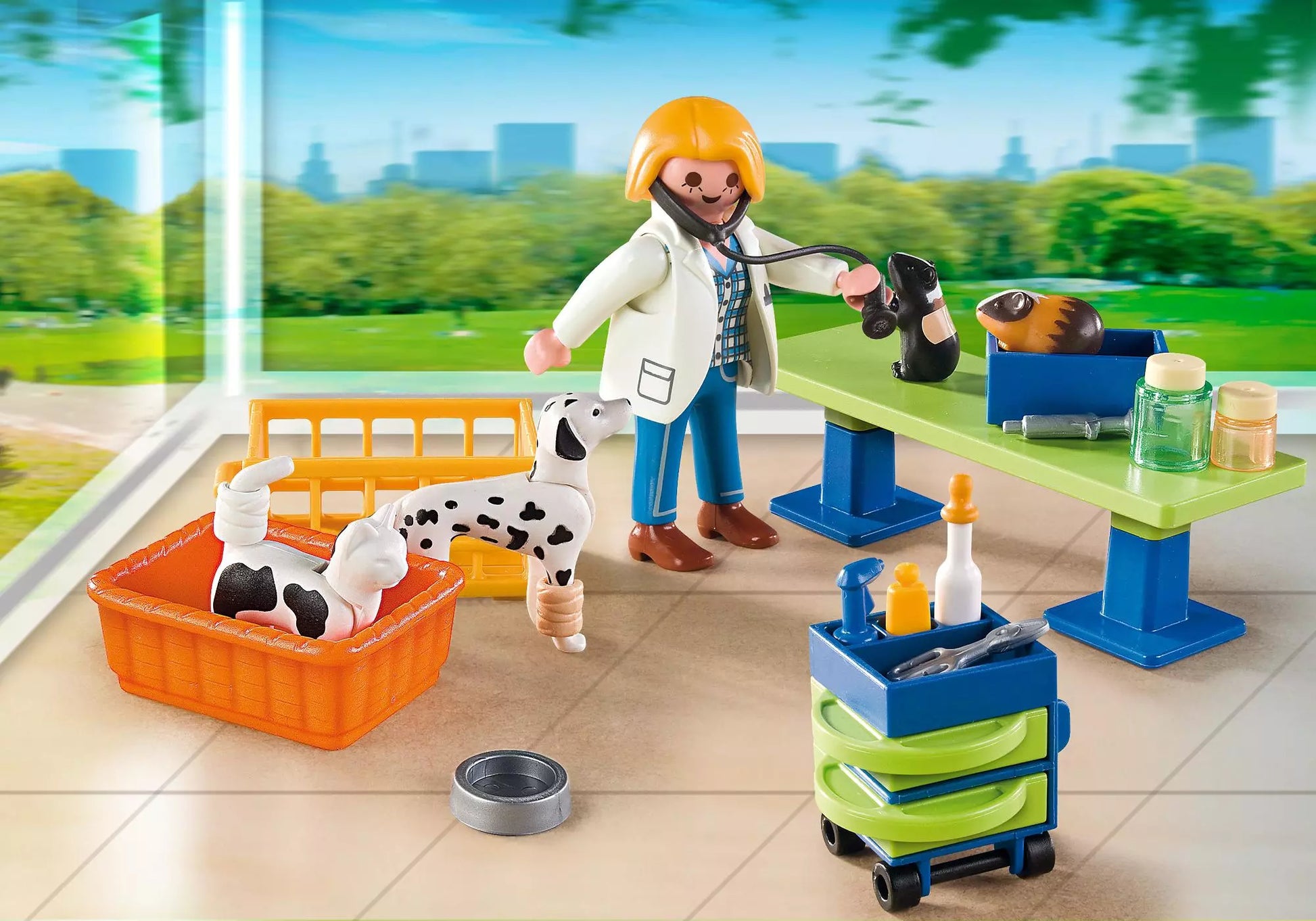 Playmobil 5970 City Life Carry Case Tierarzt und Tiere - plegobil
