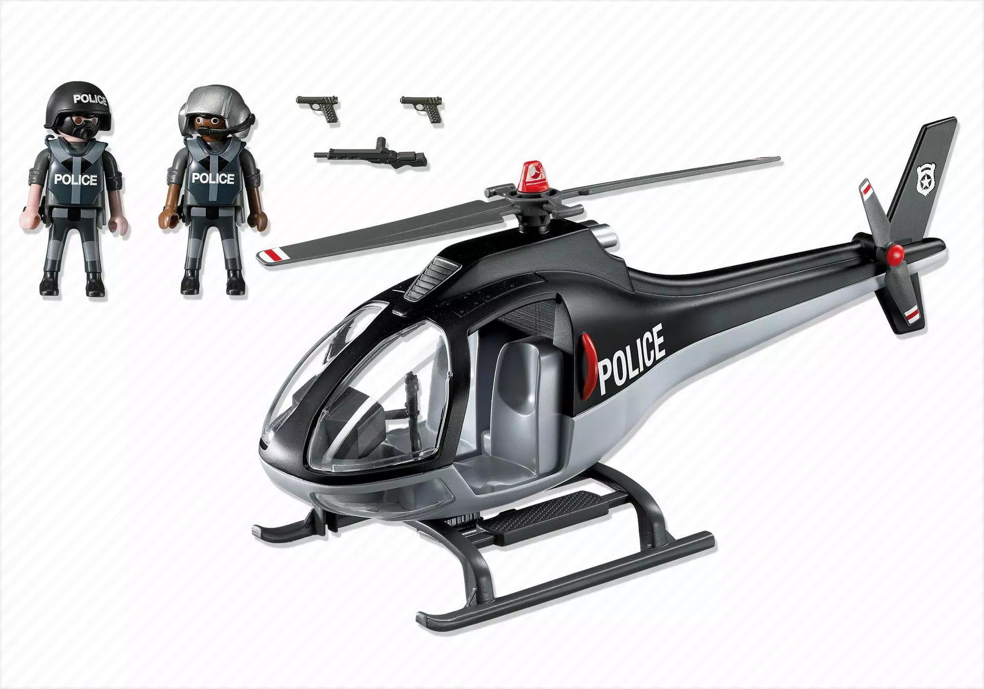 Playmobil 5975 City Action Polizei Spezialeinheit mit hubschrauber - plegobil