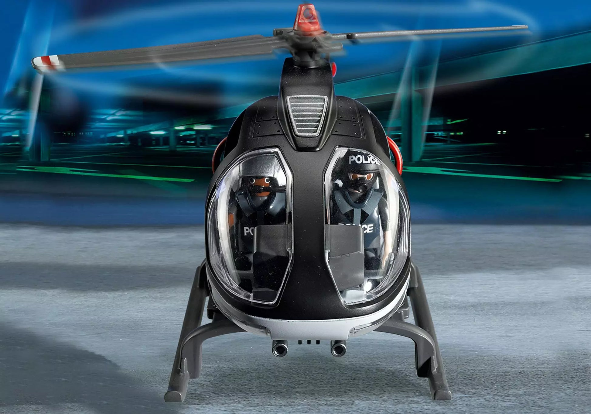Playmobil 5975 City Action Polizei Spezialeinheit mit hubschrauber - plegobil