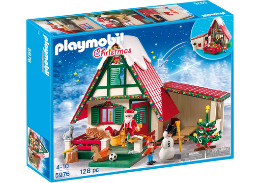 Playmobil 5976 Christmas Zuhause beim Weihnachtsmann - plegobil