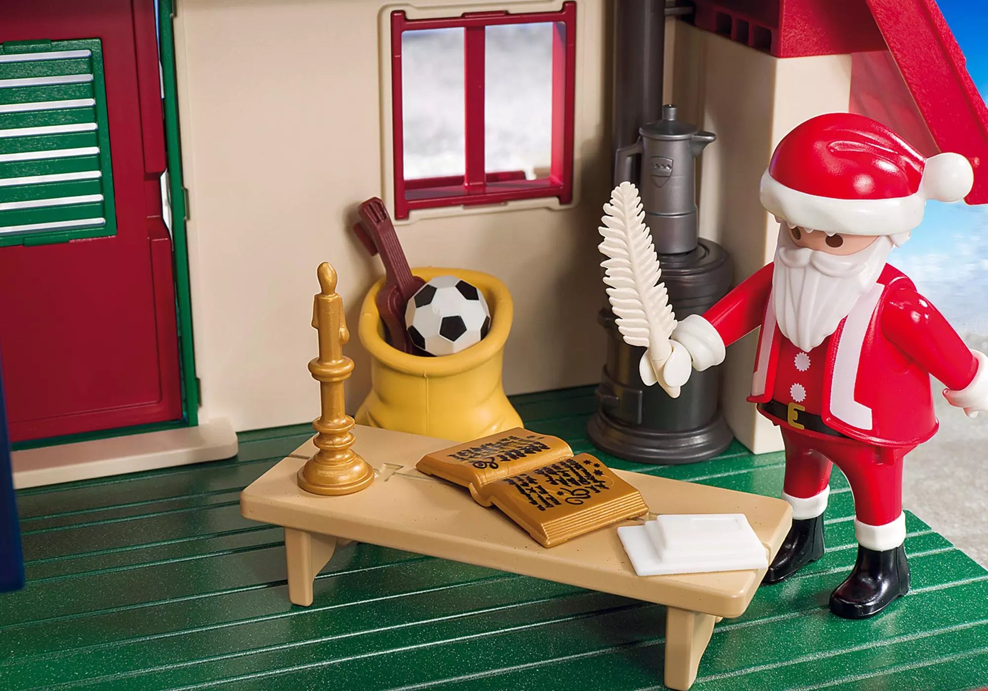 Playmobil 5976 Christmas Zuhause beim Weihnachtsmann - plegobil