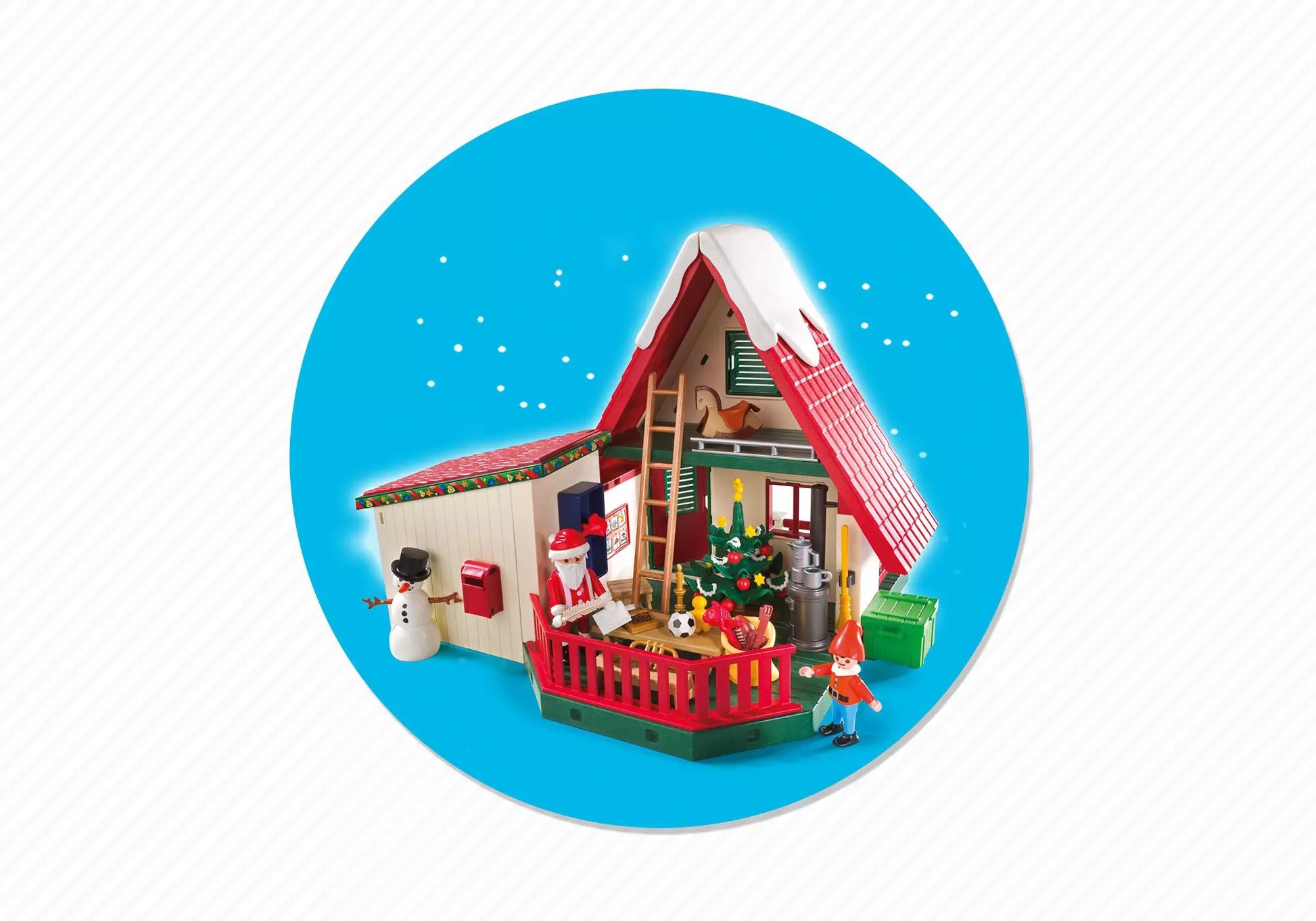 Playmobil 5976 Christmas Zuhause beim Weihnachtsmann - plegobil
