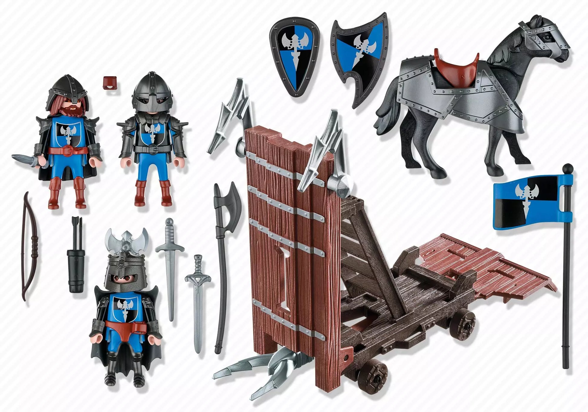 Playmobil 5978 Knights Ritter mit Sturmramme - plegobil