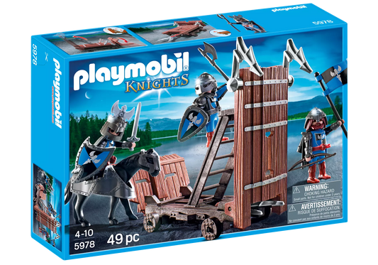 Playmobil 5978 Knights Ritter mit Sturmramme - plegobil