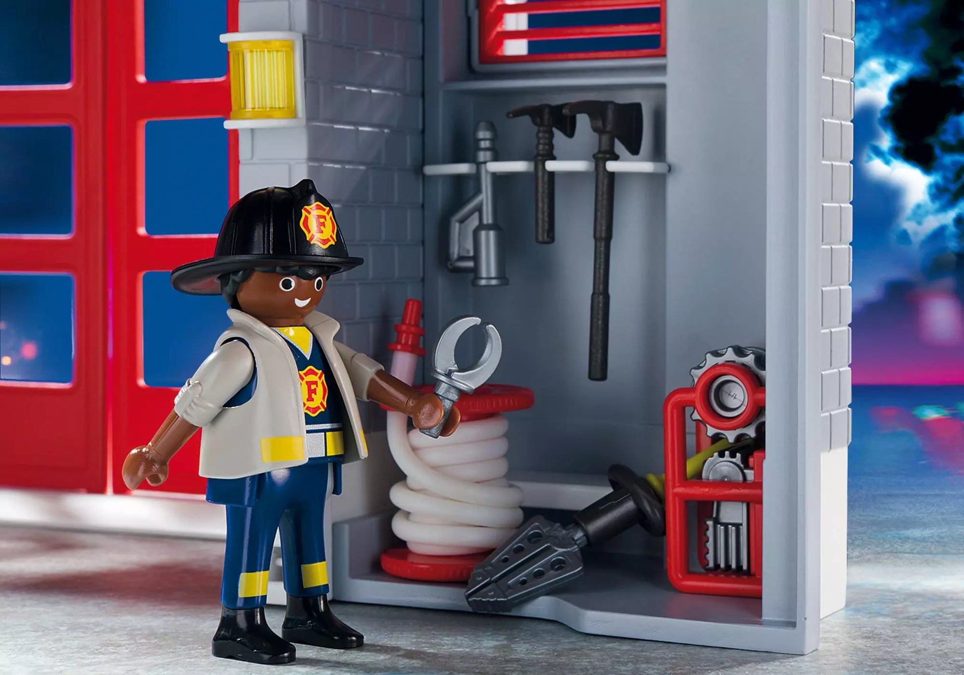 Playmobil 5981 City Action Amerikanische Feuerwehrstation - plegobil