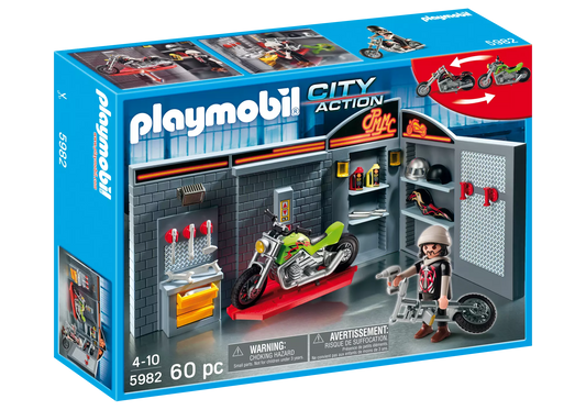 Playmobil 5982 City Action Motorradladen - plegobil