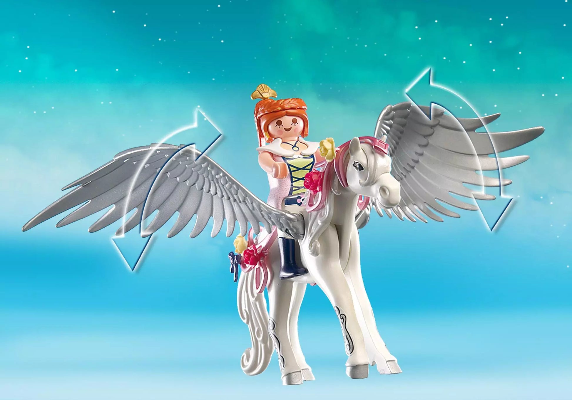 Playmobil 5985 Princess Prinzessinnen Pavillon mit Pegasus - plegobil