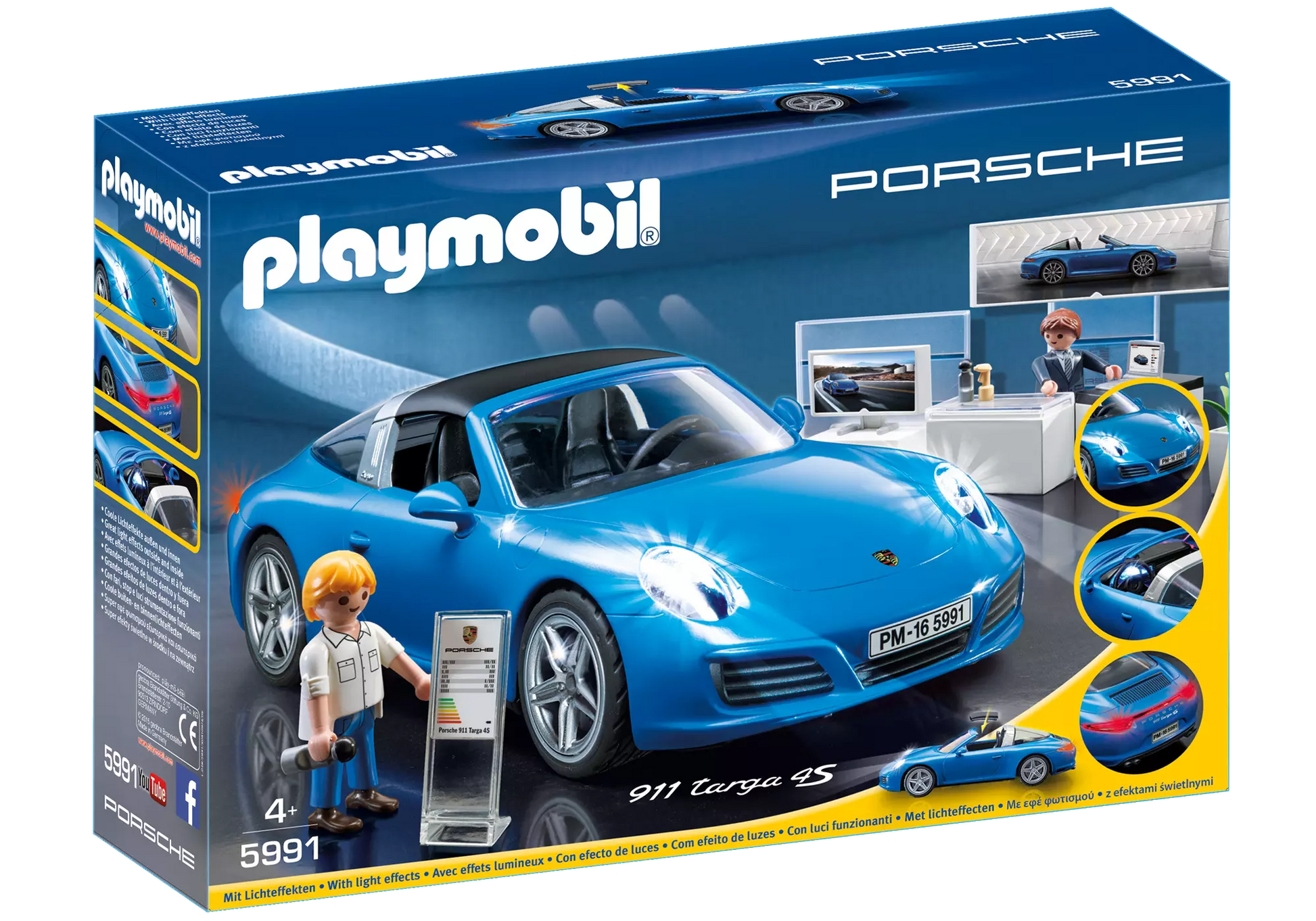 Playmobil 5991 Porsche 911 Targa 4S - plegobil