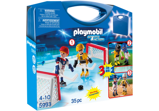 Playmobil 5993 Sports & Action Carry Case Eishockey - plegobil