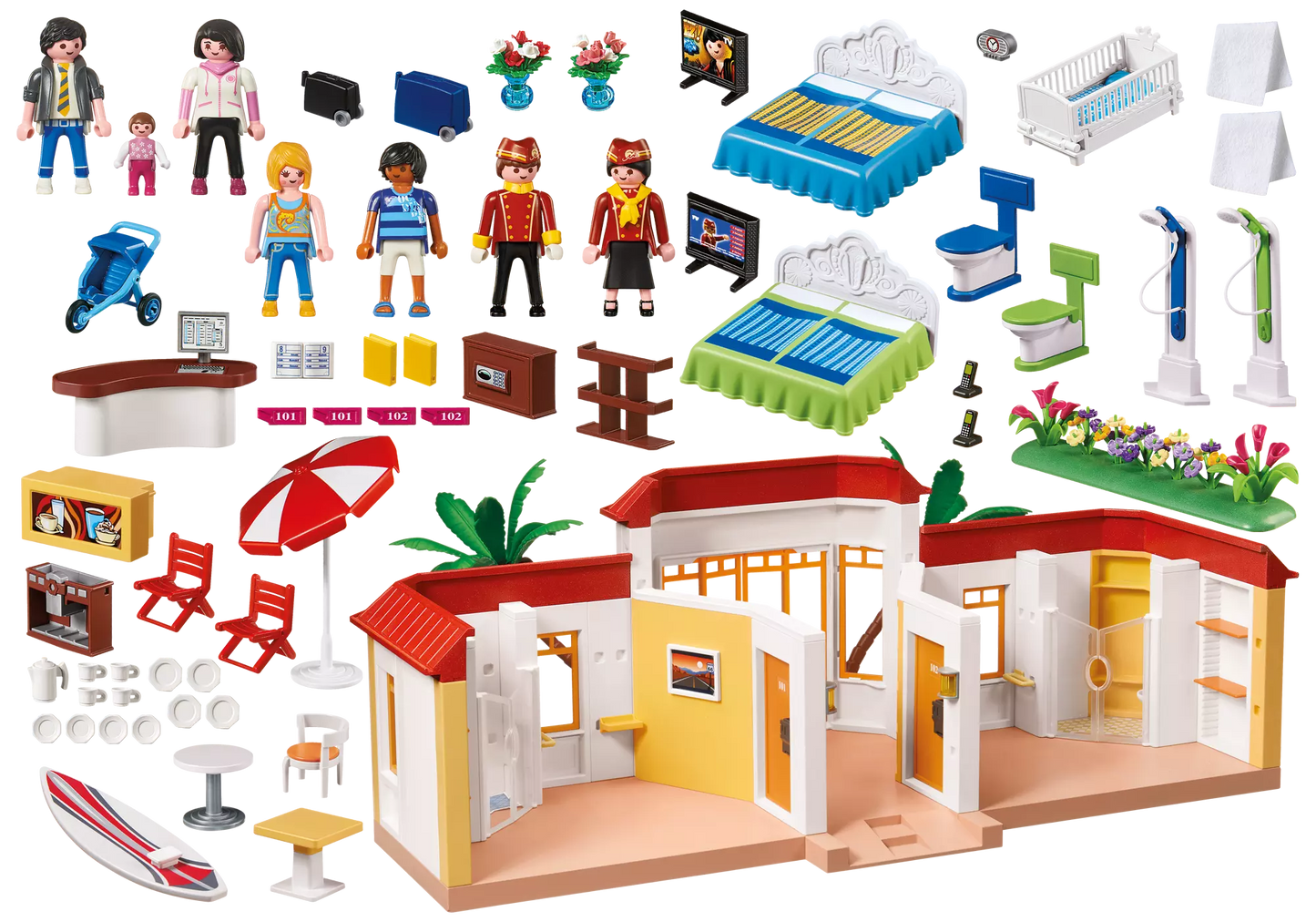 Playmobil 5998 Summer Fun Tropisches Hotel - plegobil