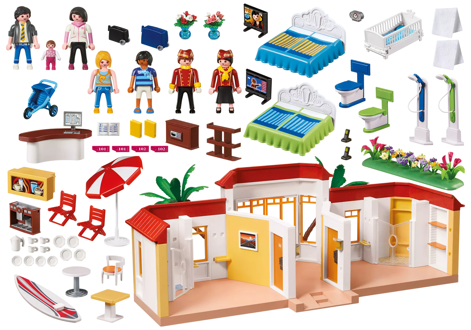 Playmobil 5998 Summer Fun Tropisches Hotel - plegobil